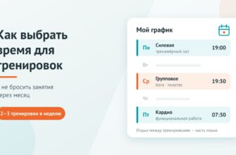 Как выбрать время для тренировок и не бросить занятия через месяц